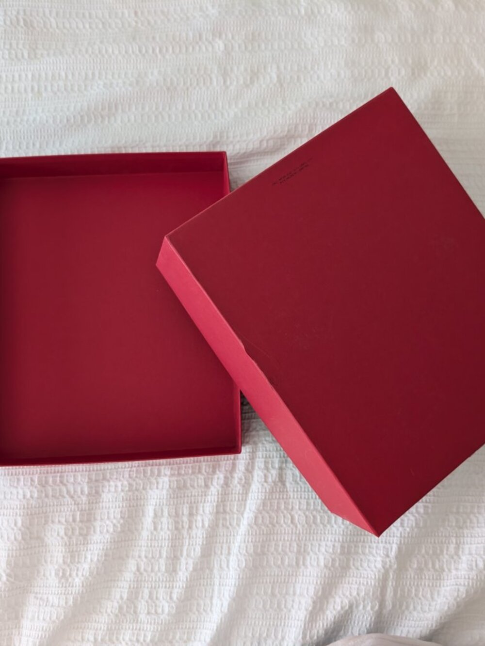 Empty Valentino Shoe Box View 3